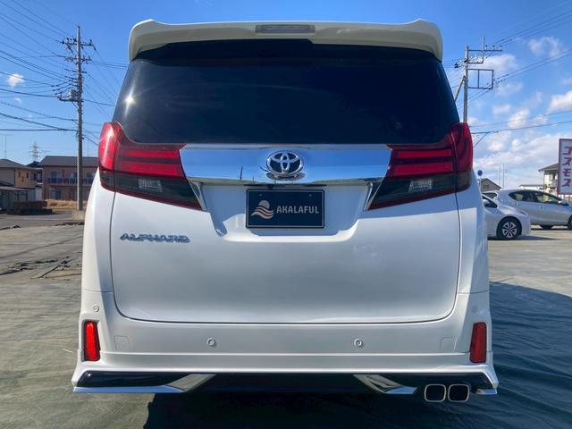 アルファード 2.5S Aパッケージ モデリスタエアロ(F・S・R) サンルーフ 純正9インチナビ 純正12.1インチ後席モニター レーダークルーズコントロール プリクラッシュセーフティシステム バックモニター TV TEIN車高調(9枚目)