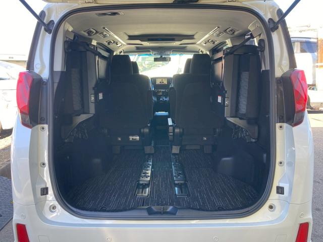 アルファード 2.5S Aパッケージ モデリスタエアロ(F・S・R) サンルーフ 純正9インチナビ 純正12.1インチ後席モニター レーダークルーズコントロール プリクラッシュセーフティシステム バックモニター TV TEIN車高調(17枚目)