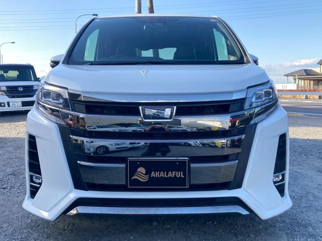 ノア Si ダブルバイビーII 純正9インチナビ 両側パワースライドドア バックモニター セーフティセンス クルーズコントロール インテリジェンスクリアランスソナー TV 純正16AW プッシュスタート 革巻きステアリングホイール(4枚目)