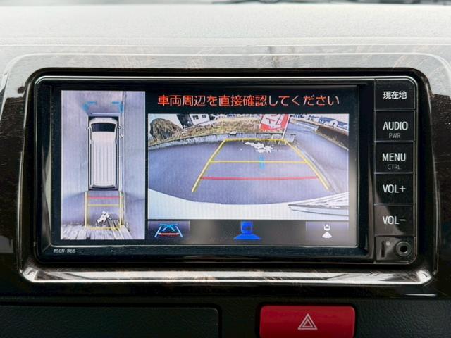 ハイエースバン スーパーＧＬ　ダークプライムＩＩ　純正ナビ　両側パワースライドドア　パノラミックビューモニター　セーフティセンス　ＴＲＤフロントスポイラー　ＴＲＤマッドフラップ　ＡＣ１００Ｖ電源　ＴＶ　プッシュスタート　リアヒータークーラー　禁煙車（21枚目）