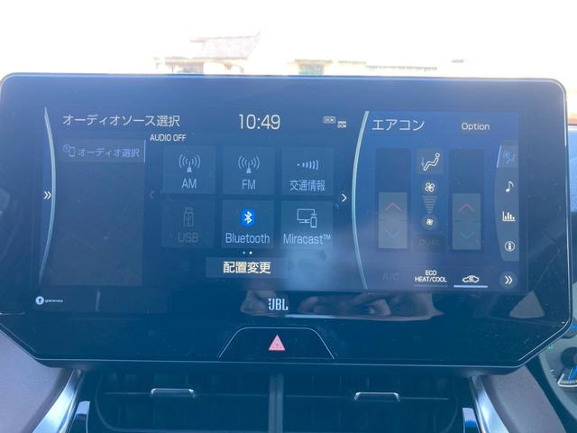 ハリアーハイブリッド Ｚ　モデリスタエアロ（Ｆ・Ｓ・Ｒ）純正１２．３型ナビ　パノラミックビューモニター　ＪＢＬプレミアムサウンド　ブラインドスポットモニター　セーフティセンス　パワーバックドア　ＨＵＤ　デジタルインナーミラー（20枚目）