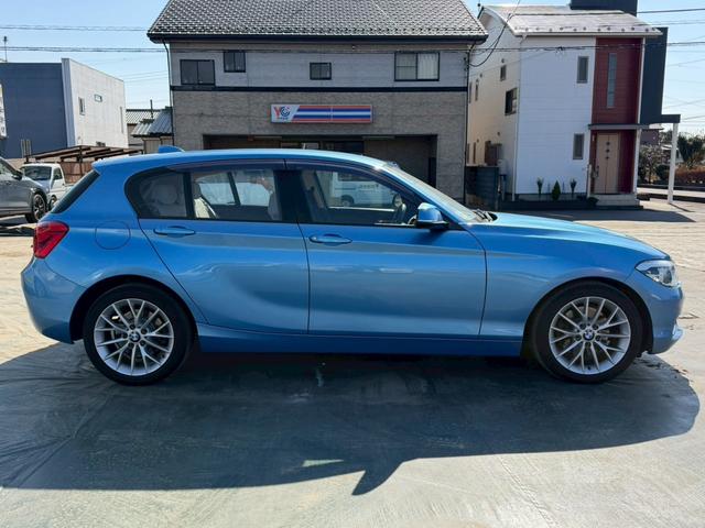 １シリーズ １１８ｉ　ファッショニスタ　メーカーナビ　バックモニター　ベージュレザーシート　アクティブクルーズコントロール　ドライビングアシストパッケージ　パーキングサポートパッケージ　ＬＥＤヘッドランプ　シートヒーター　オートライト　禁煙（6枚目）