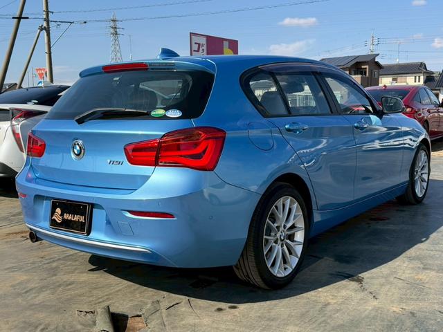 １シリーズ １１８ｉ　ファッショニスタ　メーカーナビ　バックモニター　ベージュレザーシート　アクティブクルーズコントロール　ドライビングアシストパッケージ　パーキングサポートパッケージ　ＬＥＤヘッドランプ　シートヒーター　オートライト　禁煙（7枚目）