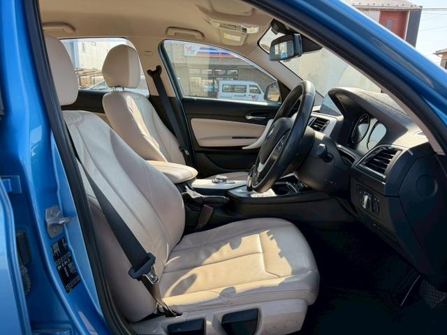 １シリーズ １１８ｉ　ファッショニスタ　メーカーナビ　バックモニター　ベージュレザーシート　アクティブクルーズコントロール　ドライビングアシストパッケージ　パーキングサポートパッケージ　ＬＥＤヘッドランプ　シートヒーター　オートライト　禁煙（10枚目）