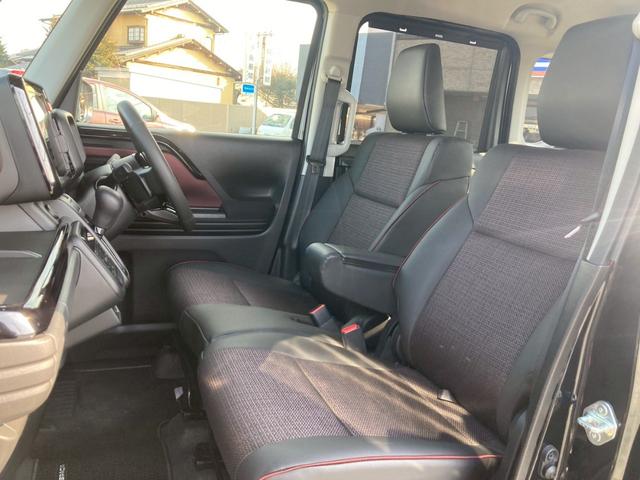 スペーシアカスタム ハイブリッドXSターボ 純正9インチディスプレイオーディオナビ 全方位モニター 社外デジタルインナーミラー 地デジTV スマートフォン連携機能 セーフティサポート 両側パワースライドドア LEDヘッドランプ シートヒーター(12枚目)