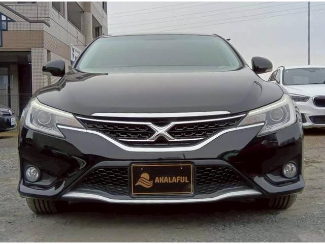 マークX 250G Sパッケージ 純正ナビ バックモニター クルーズコントロール パワーシート HIDヘッドランプ プッシュスタート オートライト 地デジTV ユーザー買取車 純正AW 革巻きステアリングホイール パドルシフト(4枚目)