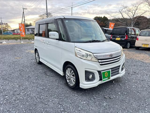 スペーシアカスタム GS デュアルカメラブレーキS ナビ/ワンセグTV/ビルトインETC/定期点検記録簿/DVD/USB/片側電動スライドドア/シートヒーター/レベライザー/フォグランプ/ドアバイザー/アイドリングストップ/衝突被害軽減ブレーキ(49枚目)