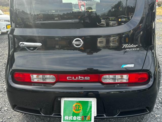 キューブ ライダー　ブラックライン　ナビ／ワンセグＴＶ／ＥＴＣ／ドラレコ／Ｂｌｕｅｔｏｏｔｈ／ＤＶＤ／スマートキー／リモコン／プッシュスタート／電動格納ミラー／ベンチシート／ドアバイザー／パワステ／パワーウインドウ／エアコン／ラジオ（68枚目）
