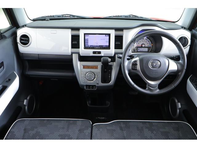フレアクロスオーバー ＸＳ　４ＷＤ　衝突被害軽減ブレーキ　ＳＤナビ　地デジＴＶ　スマートキー　車線逸脱警報　シートヒーター　先行車発進お知らせ機能　Ｂｌｕｅｔｏｏｔｈ接続　アイドリングストップ　電動格納ミラー　ＨＩＤヘッドライト　純正アルミ　横滑り防止装置　ブラックルーフ（12枚目）