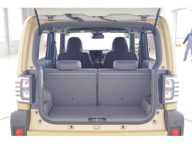 タフト Ｇ　ダーククロムベンチャー　４ＷＤ　衝突被害軽減ブレーキ　スマートキー　車線逸脱警報　オートハイビーム　シートヒーター　先行車発進告知機能　コーナーセンサー　ＬＥＤヘッドライト　電動格納ミラー　純正アルミ　アイドリングストップ　横滑り防止装置（36枚目）