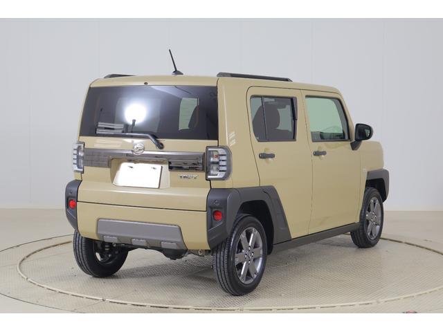 タフト Ｇ　ダーククロムベンチャー　４ＷＤ　衝突被害軽減ブレーキ　スマートキー　車線逸脱警報　オートハイビーム　シートヒーター　先行車発進告知機能　コーナーセンサー　ＬＥＤヘッドライト　電動格納ミラー　純正アルミ　アイドリングストップ　横滑り防止装置（40枚目）