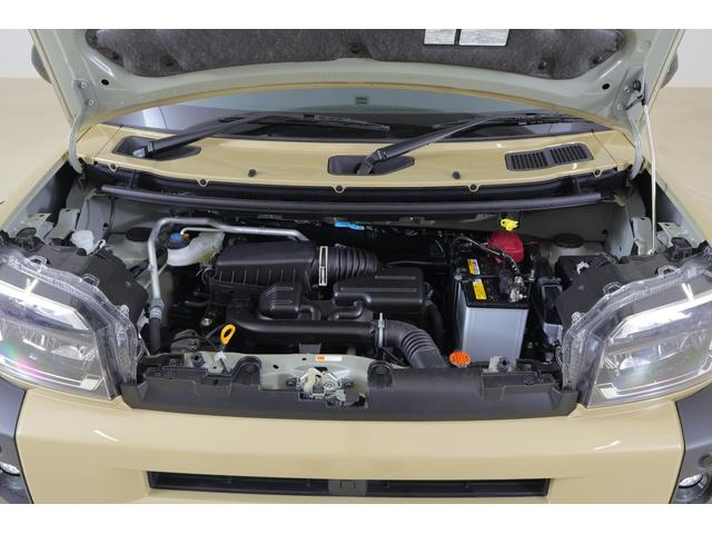 タフト Ｇ　ダーククロムベンチャー　４ＷＤ　衝突被害軽減ブレーキ　スマートキー　車線逸脱警報　オートハイビーム　シートヒーター　先行車発進告知機能　コーナーセンサー　ＬＥＤヘッドライト　電動格納ミラー　純正アルミ　アイドリングストップ　横滑り防止装置（42枚目）