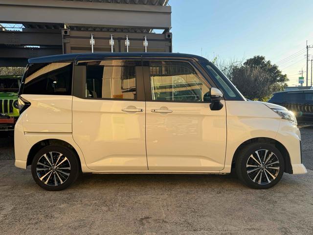 ルーミー カスタムＧ－Ｔ　純正ディスプレイオーディオ　ＡｐｐｌｅＣａｒＰｌａｙ　トヨタセーフティセンス　両側電動スライドドア　バックカメラ　ドラレコ　シートヒーター（5枚目）