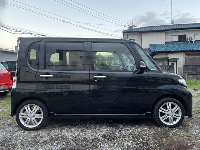 タント カスタムＲＳ　カスタムＲＳ　ターボ　ナビ　禁煙車　電動スライドドア　ＥＴＣ　ＨＩＤヘッドライト　ＴＶ　ナビゲーション　Ｂｌｕｅｔｏｏｔｈ　ウインカーミラー　ベンチシート　整備保証付（4枚目）