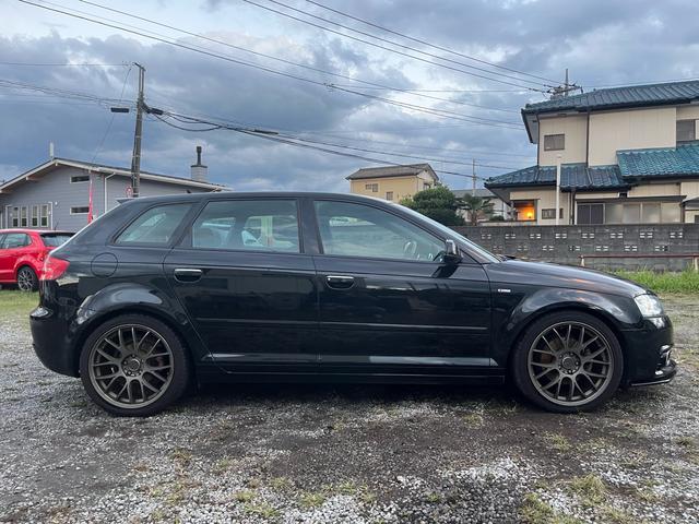 A3 スポーツバック1.4TFSI Sラインパッケージ スポーツサス RAYS18インチホイール 電子減衰力コントローラー Sラインバンパー Sライン専用シート SACHS PLUSサスペンションキット ナビTV Bカメラ ドラコーダー(6枚目)