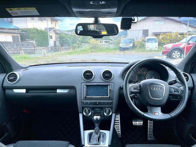 A3 スポーツバック1.4TFSI Sラインパッケージ スポーツサス RAYS18インチホイール 電子減衰力コントローラー Sラインバンパー Sライン専用シート SACHS PLUSサスペンションキット ナビTV Bカメラ ドラコーダー(27枚目)