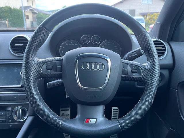 A3 スポーツバック1.4TFSI Sラインパッケージ スポーツサス RAYS18インチホイール 電子減衰力コントローラー Sラインバンパー Sライン専用シート SACHS PLUSサスペンションキット ナビTV Bカメラ ドラコーダー(28枚目)