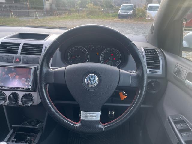 ポロ GTI 5速MT 取説・記録簿 社外ナビ TV ETC(24枚目)