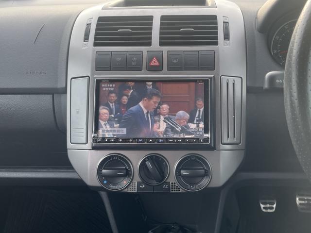ポロ GTI 5速MT 取説・記録簿 社外ナビ TV ETC(25枚目)