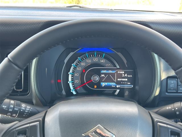 ハスラー タフワイルド クリアランスソナー オートクルーズコントロール レーンアシスト 衝突被害軽減システム オートライト LEDヘッドランプ ヘッドライトウォッシャー スマートキー アイドリングストップ 電動格納ミラー(37枚目)