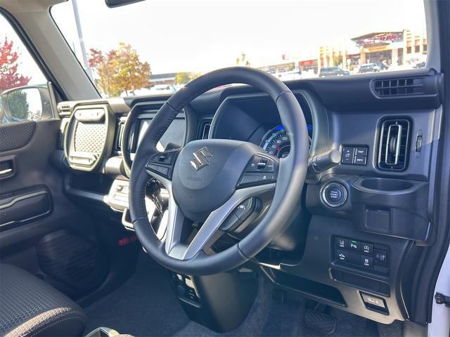 ハスラー タフワイルド クリアランスソナー オートクルーズコントロール レーンアシスト 衝突被害軽減システム オートライト LEDヘッドランプ ヘッドライトウォッシャー スマートキー アイドリングストップ 電動格納ミラー(47枚目)