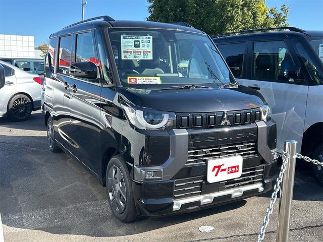 デリカミニ Ｇ　バックカメラ　両側スライド・片側電動　クリアランスソナー　レーンアシスト　衝突被害軽減システム　オートライト　ＬＥＤヘッドランプ　スマートキー　アイドリングストップ　電動格納ミラー　シートヒーター（14枚目）