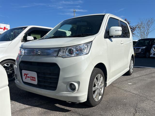 ワゴンＲスティングレー Ｘ　ＥＴＣ　オートライト　ＨＩＤ　スマートキー　アイドリングストップ　電動格納ミラー　ベンチシート　ＣＶＴ　盗難防止システム　ＡＢＳ　ＣＤ　ＵＳＢ　アルミホイール　衝突安全ボディ　エアコン（12枚目）