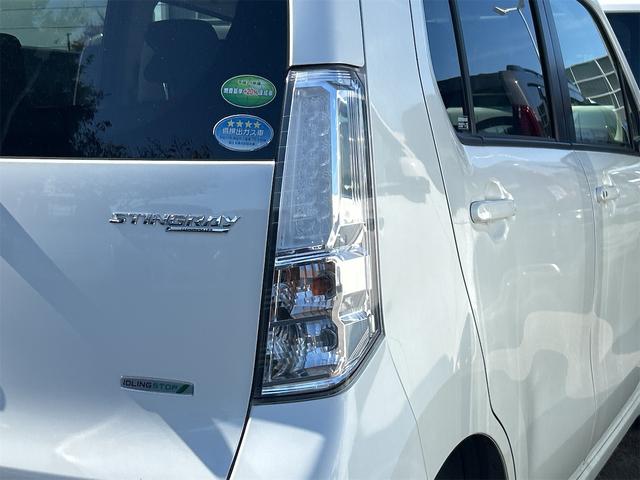ワゴンＲスティングレー Ｘ　ＥＴＣ　オートライト　ＨＩＤ　スマートキー　アイドリングストップ　電動格納ミラー　ベンチシート　ＣＶＴ　盗難防止システム　ＡＢＳ　ＣＤ　ＵＳＢ　アルミホイール　衝突安全ボディ　エアコン（18枚目）