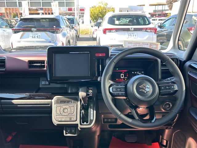 スペーシアカスタム ハイブリッドＸＳターボ　両側電動スライドドア　クリアランスソナー　オートクルーズコントロール　レーンアシスト　衝突被害軽減システム　オートライト　ＬＥＤヘッドランプ　スマートキー　アイドリングストップ　電動格納ミラー（3枚目）