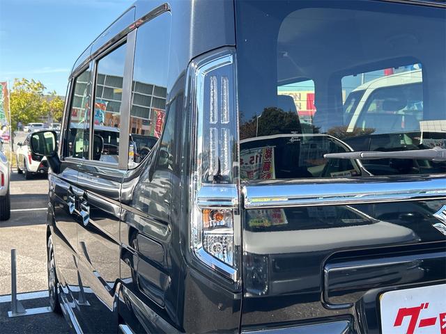 スペーシアカスタム ハイブリッドＸＳターボ　両側電動スライドドア　クリアランスソナー　オートクルーズコントロール　レーンアシスト　衝突被害軽減システム　オートライト　ＬＥＤヘッドランプ　スマートキー　アイドリングストップ　電動格納ミラー（18枚目）