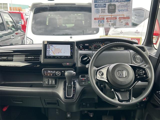 Ｎ－ＢＯＸカスタム Ｌ　ドライブレコーダー　バックカメラ　両側スライド・片側電動　ナビ　ＴＶ　クリアランスソナー　オートクルーズコントロール　レーンアシスト　衝突被害軽減システム　オートライト　ＬＥＤヘッドランプ（3枚目）