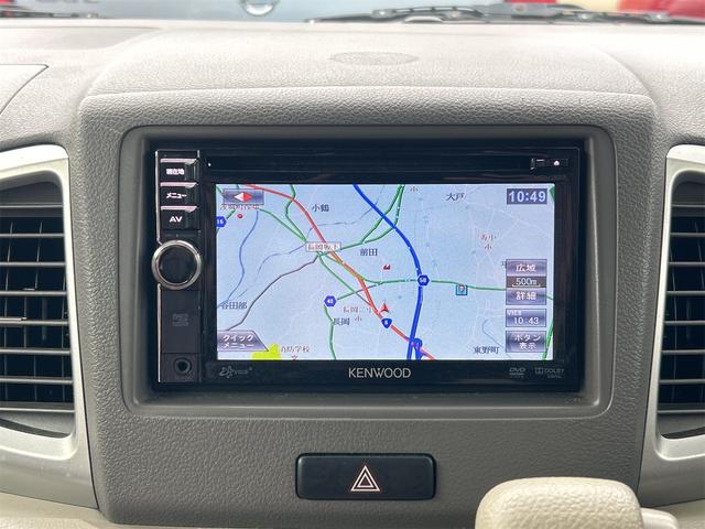 スペーシア Ｘ　ＥＴＣ　バックカメラ　両側スライド・片側電動　ナビ　ＴＶ　オートライト　スマートキー　アイドリングストップ　電動格納ミラー　ベンチシート　ＣＶＴ　盗難防止システム　ＡＢＳ　ＣＤ　ＤＶＤ再生（4枚目）