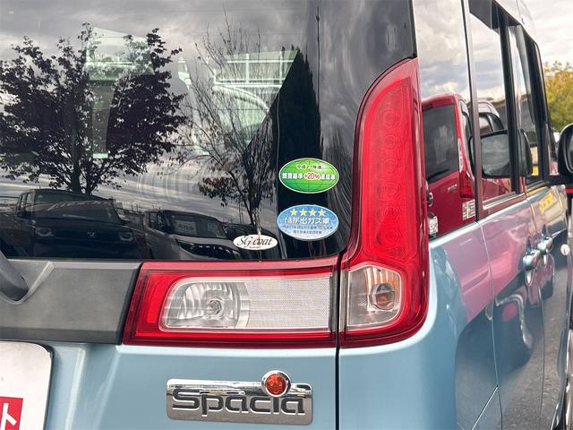 スペーシア Ｘ　ＥＴＣ　バックカメラ　両側スライド・片側電動　ナビ　ＴＶ　オートライト　スマートキー　アイドリングストップ　電動格納ミラー　ベンチシート　ＣＶＴ　盗難防止システム　ＡＢＳ　ＣＤ　ＤＶＤ再生（26枚目）