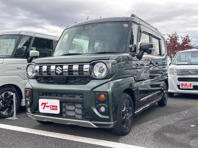 スペーシアギア ハイブリッドＸＺ　ターボ　４ＷＤ　ＥＴＣ　全周囲カメラ　両側電動スライドドア　ナビ　ＴＶ　クリアランスソナー　オートクルーズコントロール　レーンアシスト　衝突被害軽減システム　オートライト　ＬＥＤヘッドランプ（12枚目）