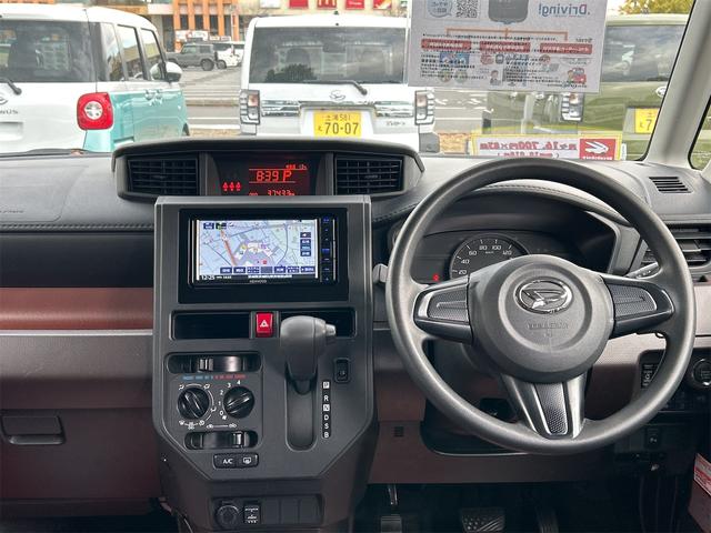 トール Ｘ　ＳＡＩＩＩ　ドライブレコーダー　ＥＴＣ　バックカメラ　ナビ　ＴＶ　両側スライド・片側電動　クリアランスソナー　衝突被害軽減システム　オートマチックハイビーム　オートライト　スマートキー　アイドリングストップ（3枚目）