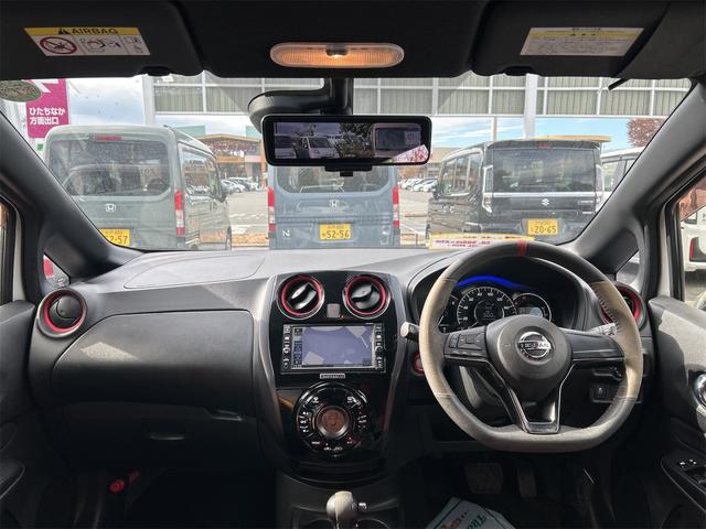 ノート ニスモ　全周囲カメラ　ナビ　ＴＶ　レーンアシスト　衝突被害軽減システム　アルミホイール　オートライト　スマートキー　アイドリングストップ　電動格納ミラー　ＣＶＴ　盗難防止システム（2枚目）