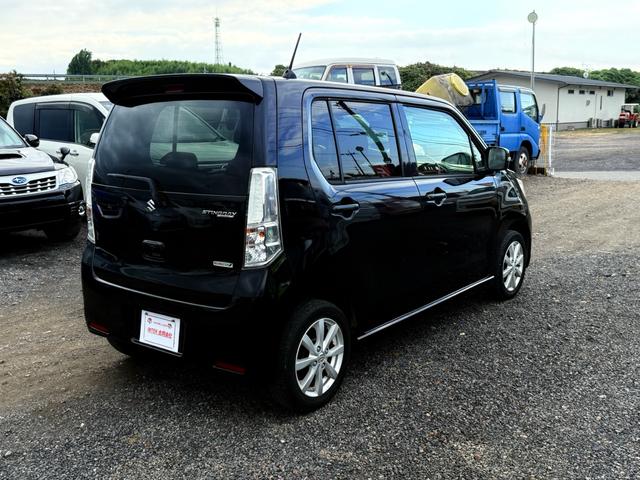 ワゴンRスティングレー X 車検2年付き 禁煙車 プッシュスタート Bluetooth接続付ナビ TV バックカメラ ETC付 電動格納ミラー パワステアリング 衝突安全ボディ フルフラットシート ベンチシート 盗難防止システム(8枚目)