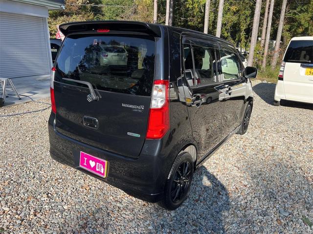 ワゴンR FXリミテッド 衝突被害軽減システム スマートキー アイドリングストップ ベンチシート CVT 盗難防止システム ABS ESC アルミホイール 衝突安全ボディ エアコン パワーステアリング パワーウィンドウ(5枚目)