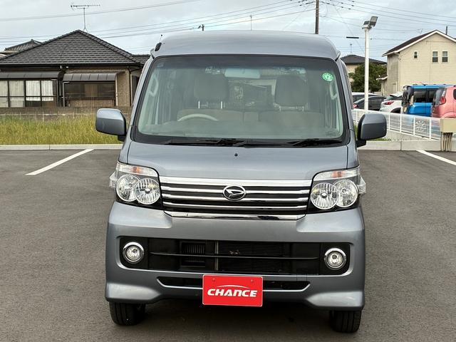アトレーワゴン カスタムターボＲＳ　純正ナビ　フルセグＴＶ　ＣＤ　ＤＶＤ　ＥＴＣ　電格ミラー　両側スライドドア　フォグランプ　ベンチシート　純正アルミホイール（5枚目）