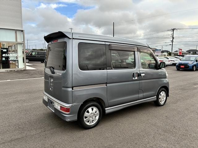 アトレーワゴン カスタムターボＲＳ　純正ナビ　フルセグＴＶ　ＣＤ　ＤＶＤ　ＥＴＣ　電格ミラー　両側スライドドア　フォグランプ　ベンチシート　純正アルミホイール（8枚目）