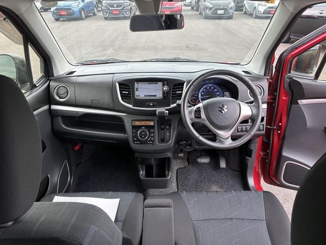 ワゴンRスティングレー X 衝突軽減ブレーキ 横滑り防止装置 シートヒーター アイドリングストップ パーキングスタート 純正ナビ ワンセグ 電動格納ミラー オートライト ベンチシート 純正アルミホイール(3枚目)