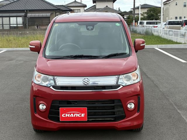 ワゴンRスティングレー X 衝突軽減ブレーキ 横滑り防止装置 シートヒーター アイドリングストップ パーキングスタート 純正ナビ ワンセグ 電動格納ミラー オートライト ベンチシート 純正アルミホイール(5枚目)