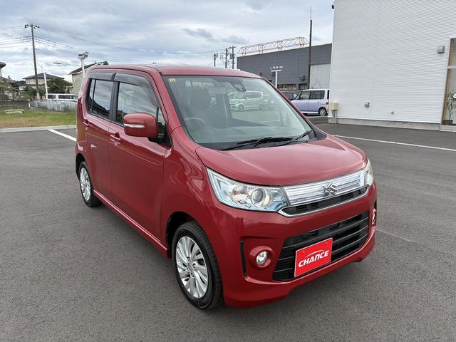 ワゴンRスティングレー X 衝突軽減ブレーキ 横滑り防止装置 シートヒーター アイドリングストップ パーキングスタート 純正ナビ ワンセグ 電動格納ミラー オートライト ベンチシート 純正アルミホイール(6枚目)