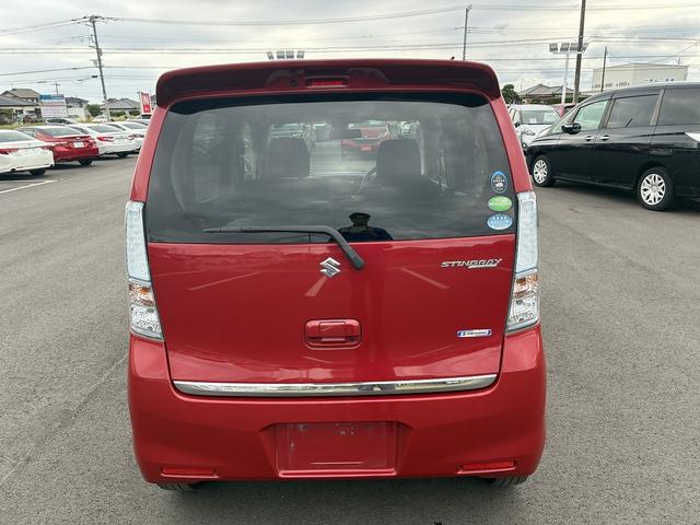 ワゴンRスティングレー X 衝突軽減ブレーキ 横滑り防止装置 シートヒーター アイドリングストップ パーキングスタート 純正ナビ ワンセグ 電動格納ミラー オートライト ベンチシート 純正アルミホイール(10枚目)