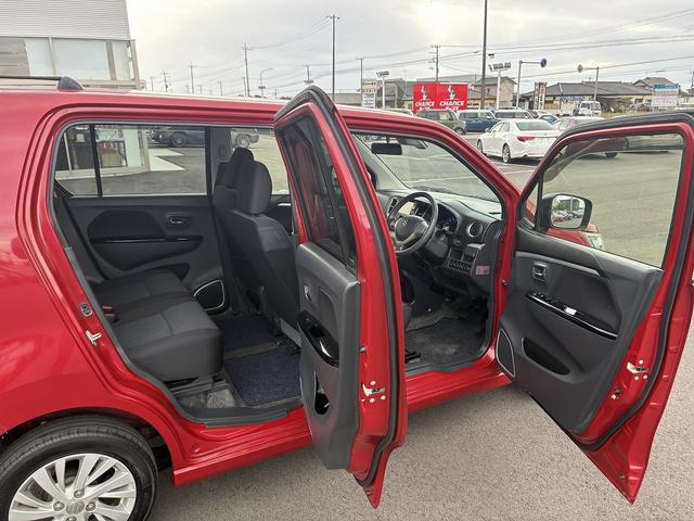 ワゴンRスティングレー X 衝突軽減ブレーキ 横滑り防止装置 シートヒーター アイドリングストップ パーキングスタート 純正ナビ ワンセグ 電動格納ミラー オートライト ベンチシート 純正アルミホイール(19枚目)