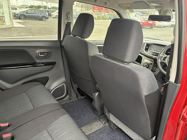 ワゴンRスティングレー X 衝突軽減ブレーキ 横滑り防止装置 シートヒーター アイドリングストップ パーキングスタート 純正ナビ ワンセグ 電動格納ミラー オートライト ベンチシート 純正アルミホイール(24枚目)