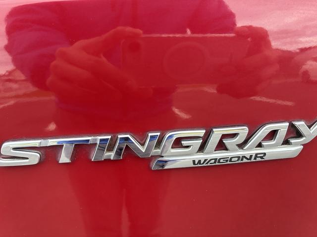 ワゴンRスティングレー X 衝突軽減ブレーキ 横滑り防止装置 シートヒーター アイドリングストップ パーキングスタート 純正ナビ ワンセグ 電動格納ミラー オートライト ベンチシート 純正アルミホイール(58枚目)