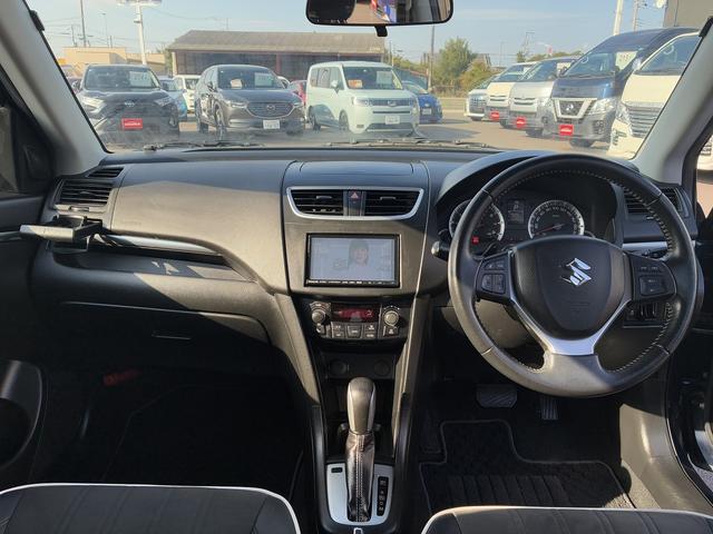 スイフト スタイル 横滑り防止装置 電動格納ミラー BT MTモード 純正アルミホイール シートヒーター ETC パーキングスタート CD DVD フロアマット(3枚目)