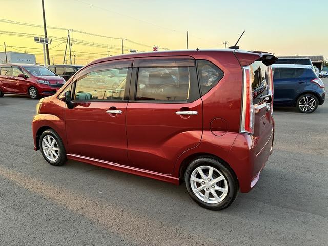 ムーヴ カスタム　Ｘ　サイドエアバック　クルーズコントロール　ＥＴＣ　横滑り防止装置　パーキングスタート　電動格納ミラー　ＬＥＤ　純正アルミホイール　オートライト　フォグランプ　バックカメラ　　ベンチシート（11枚目）