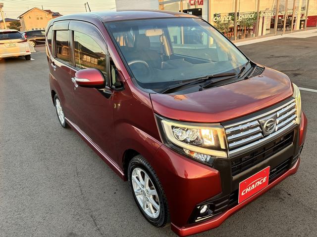 ムーヴ カスタム　Ｘ　サイドエアバック　クルーズコントロール　ＥＴＣ　横滑り防止装置　パーキングスタート　電動格納ミラー　ＬＥＤ　純正アルミホイール　オートライト　フォグランプ　バックカメラ　　ベンチシート（52枚目）